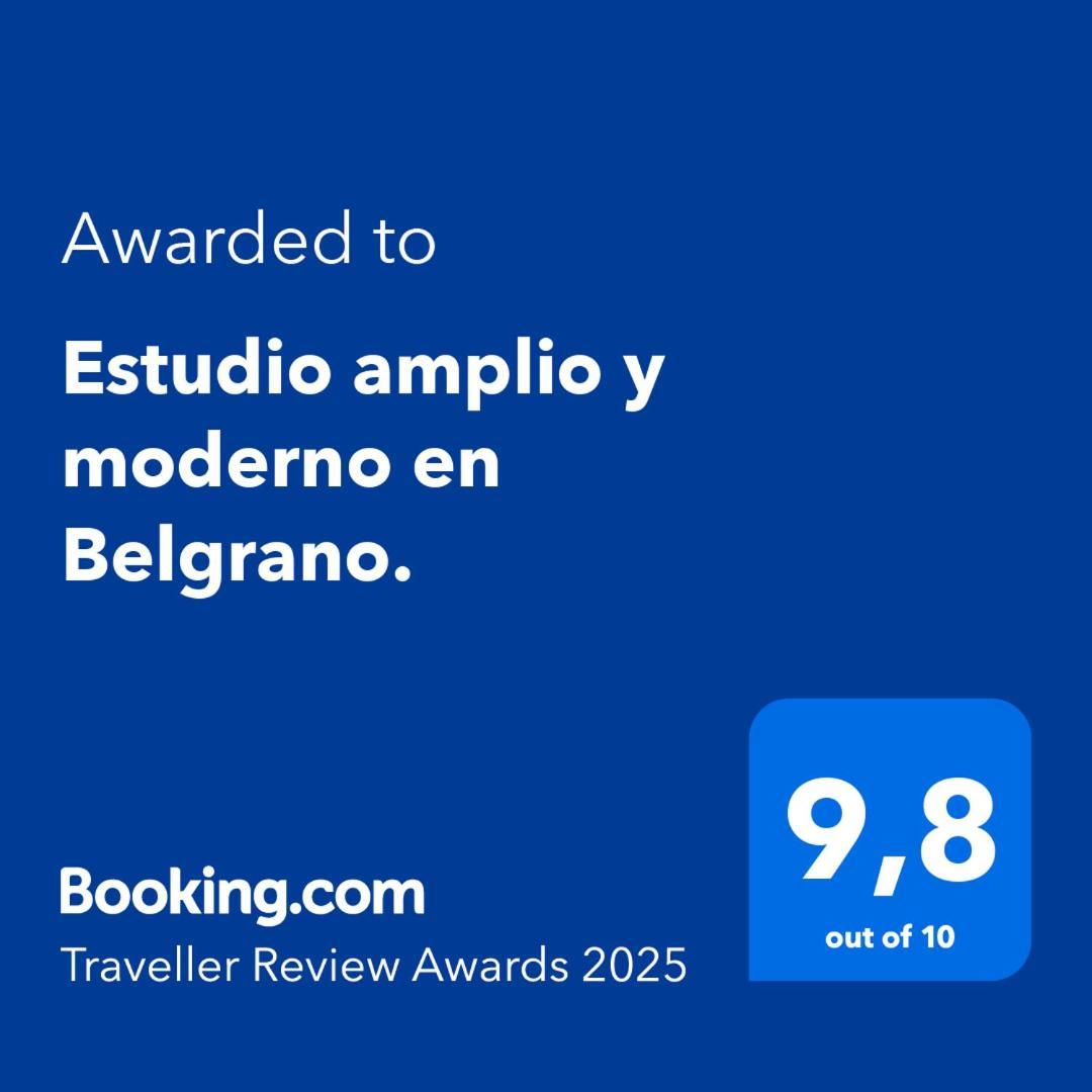 Apartment Estudio Amplio Y Moderno En Belgrano.